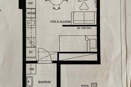 1 rok nära Tekniska – allt ingår!