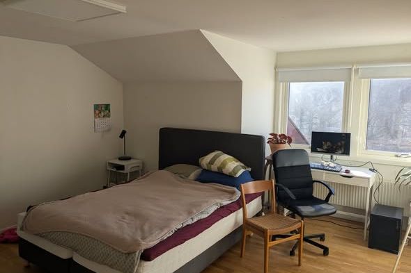 Stort rum 25 kvm i Lundby – allt ingår