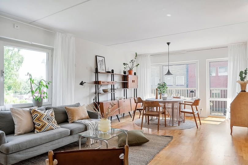 3:a med två balkonger i Kviberg Göteborg
