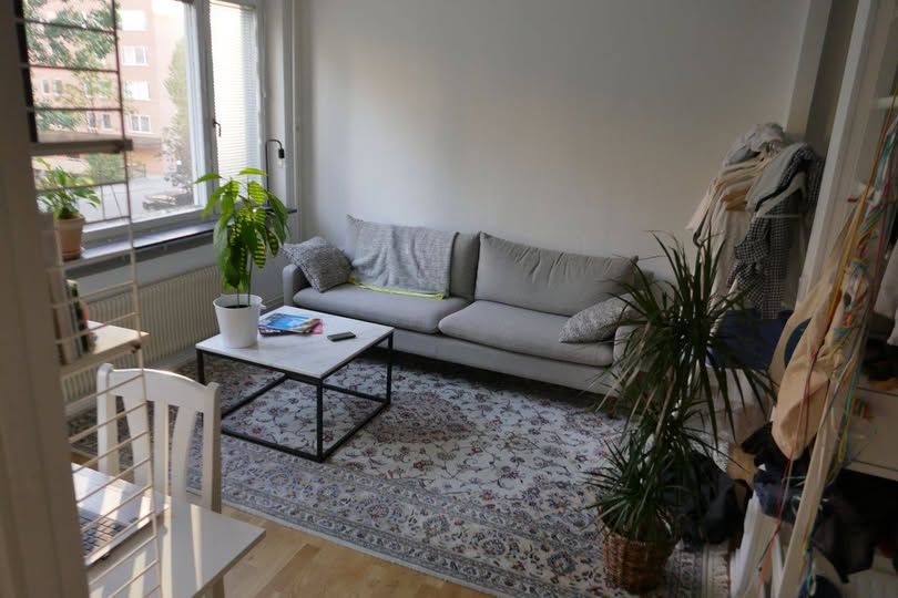 1,5 rok med balkong på Hornsgatan