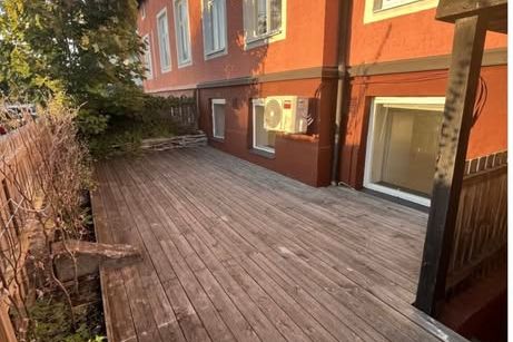 Egen uteplats i lugna Wilson Park