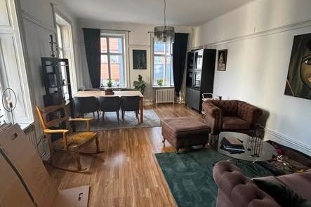 Ljus sekelskifteslägenhet i Norrköping