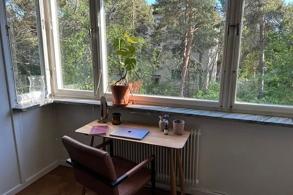 Sommarfin 2:a med balkong, Hammarbyhöjden