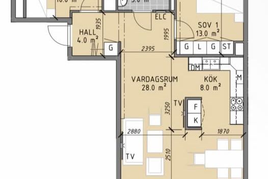 Room in Linköping