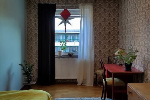 Färgglatt kollektivboende i Segevång