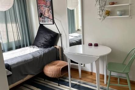 Fräsch 21 kvm med uteplats i Älvsjö