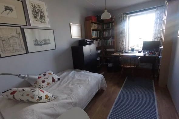Trivsamt rum i Luthagen, Uppsala