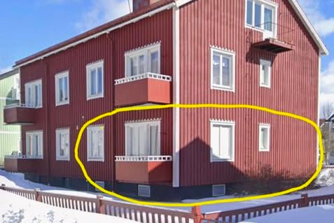 Charmig 2:a med balkong i Haga