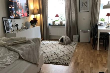 Modern 1:a med uteplats i Sollentuna