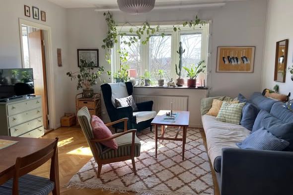 Möblerad 3:a i mysiga Kyrkbyn