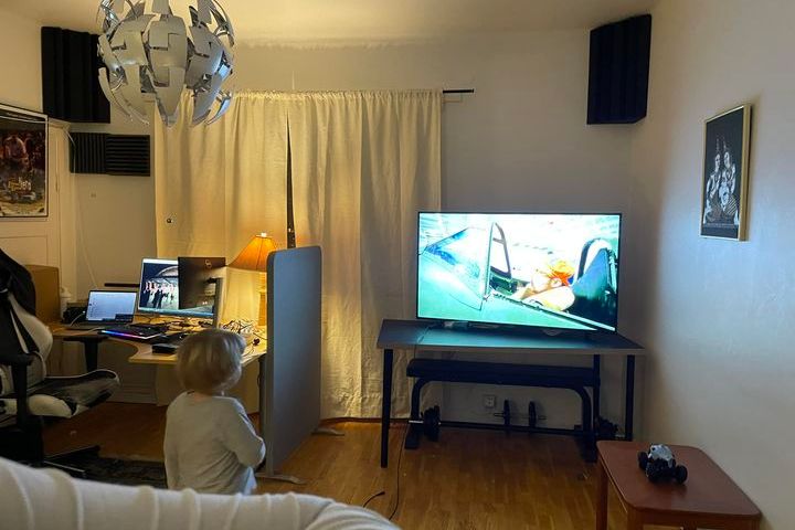 Tvåa vid Telefonplan – delvis möblerad