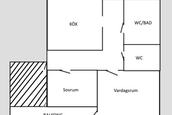 Fullutrustad 2a/3a inkl allt – Östberga