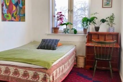 Mysigt rum vid Slottskogen – allt inkl