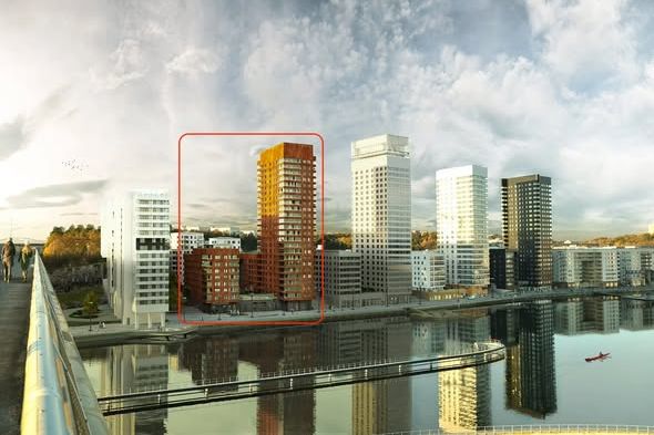 2:a vid Liljeholmskajen med takterrass