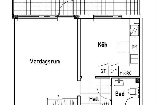 Stor 1:a med uteplats på Hisingen