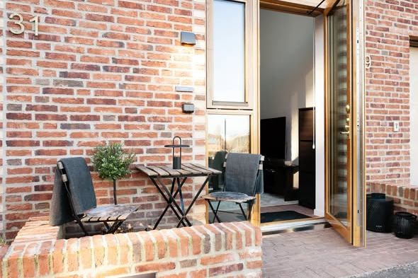 Modern 1,5:a med loftkänsla i Majorna