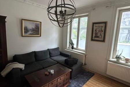 Möblerad studentetta vid Chalmers vår/sommar