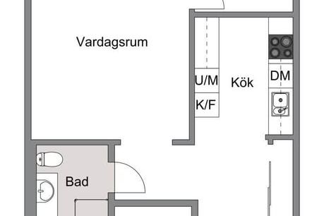 Lägenhet i Växjö