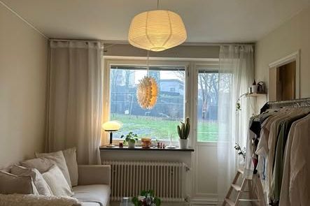 Supermysig etta i Majorna m balkong