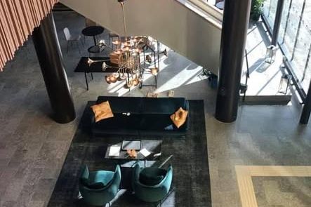 Modern 2:a i ICON Växjö med utsikt
