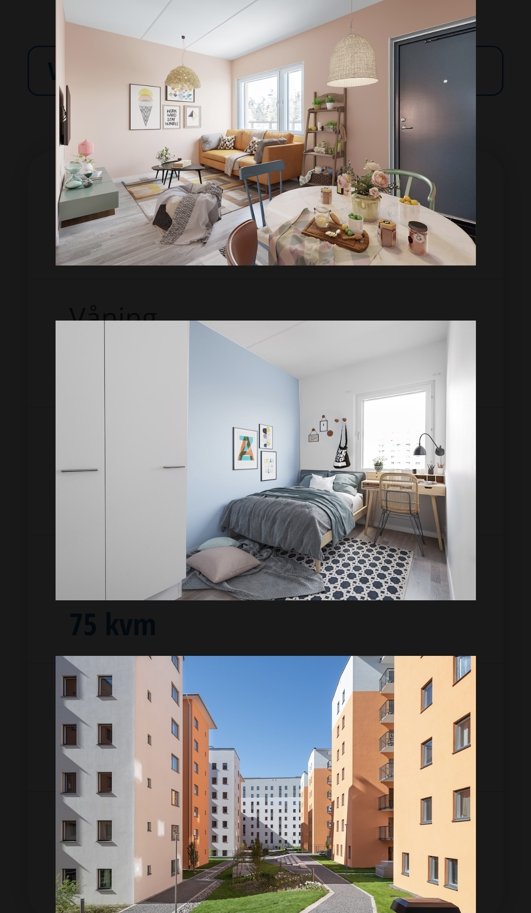 Lägenhet i Huddinge