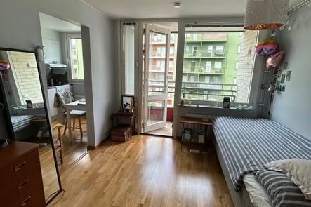 Mysig 1:a med balkong i Uppsala