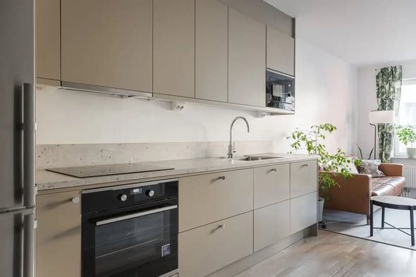 Modern 2:a med balkong i lugna Limhamn