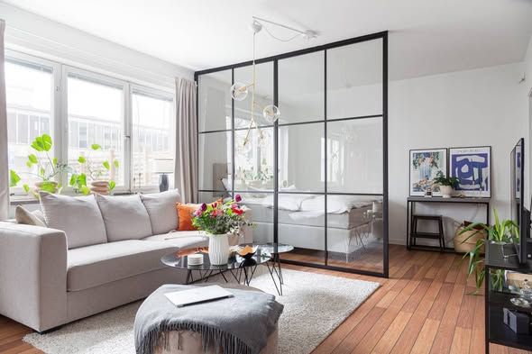 Ljus 1,5a med uteplats i Sundbyberg
