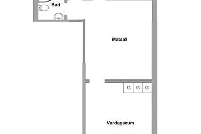 2:a i Hässelby Villastad med altan