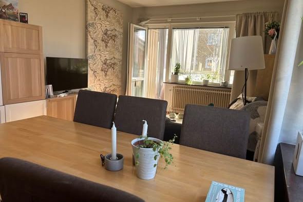 Möblerad 3:a nära sjukhuset i Kalmar