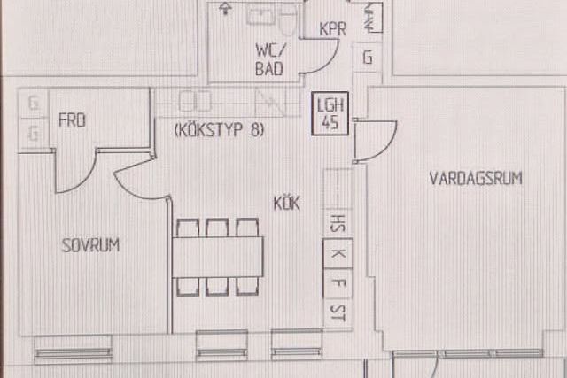 2:a i centrala Luleå med varmgarage