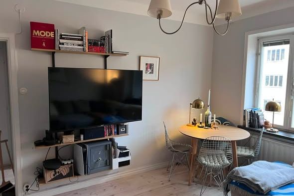 Mysig möblerad 34 kvm i Fredhäll