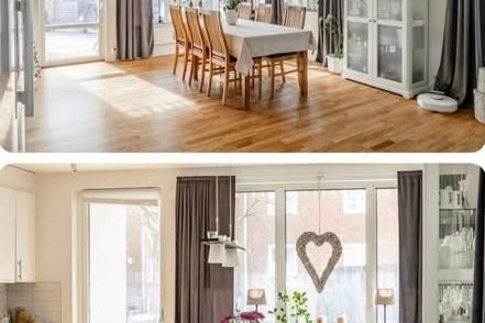 Modern 3:a i Färjestad med uteplats