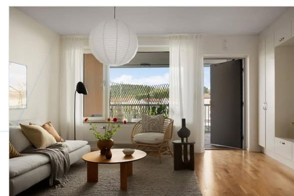 Välplanerad 2:a med terrass nära Gbg C