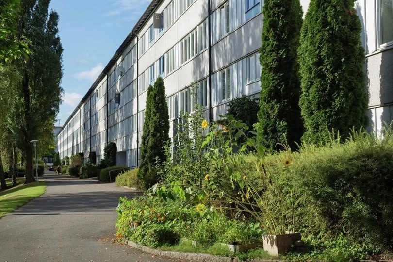 4:a på Pennygången med tvättmaskin