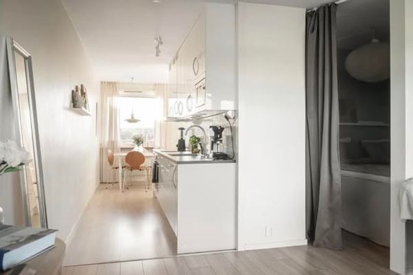 Charmig 1,5:a nära havet i Göteborg