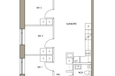 Roommate in central Lund near LTH