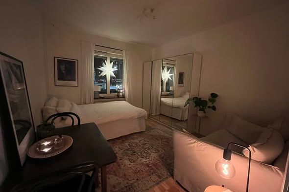 Rum i Luthagen med eget kök & badrum