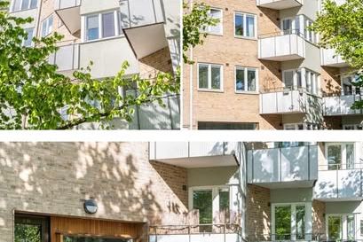 Möblerad 2:a med balkong nära Triangeln