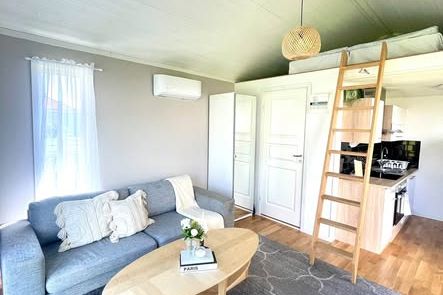 Attefallshus med loft i Stigslund