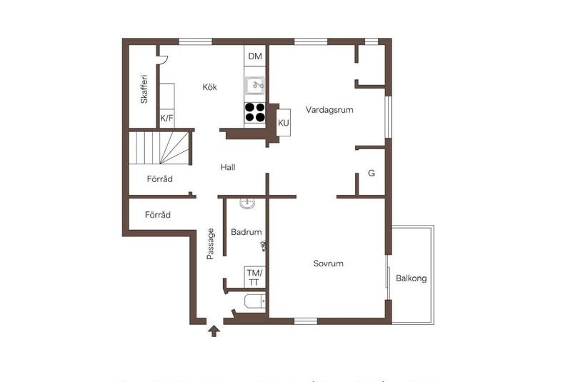 Apartment in Jönköping
