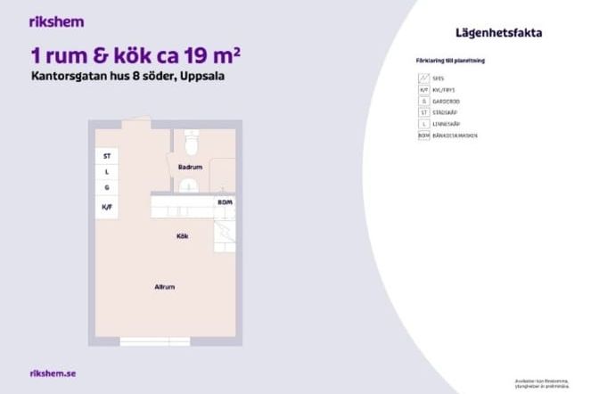 Lägenhet i Uppsala