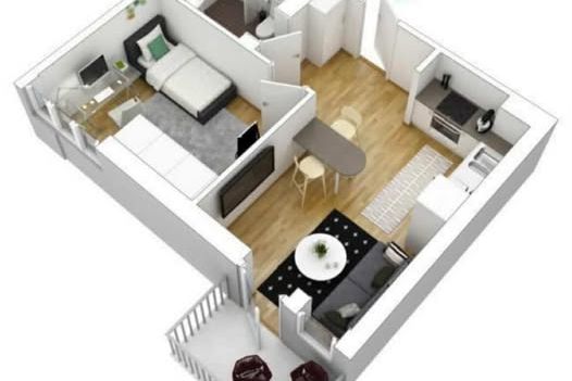 Apartment in Oxie