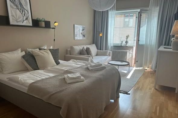 Nyinredd studiolägenhet på Södermalm
