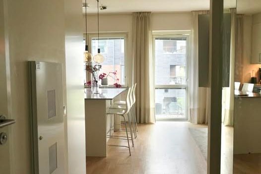 1,5a med balkong i Hammarbyhamnen