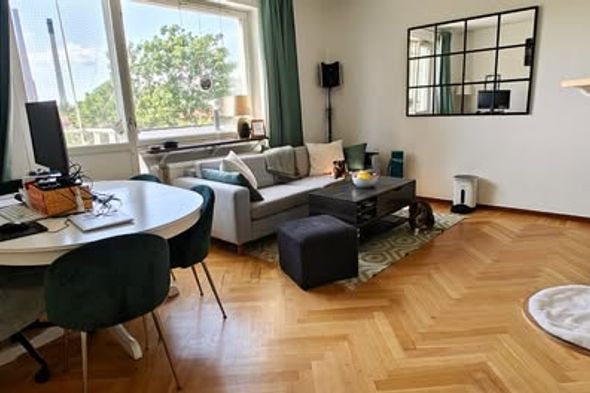 Ljus 2:a med balkong i Hässelby