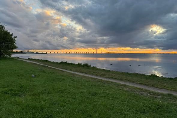 Trea med pool på Limhamns sjösida