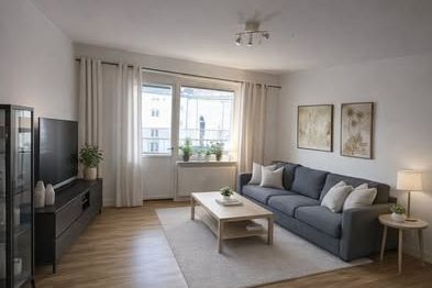 Välplanerad 2 rok med balkong