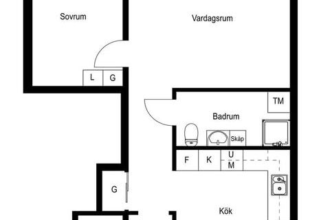Möblerad 2:a på Ersboda, inkl. parkering