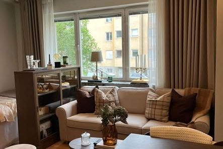 Fullt möblerad 1a på Gärdet